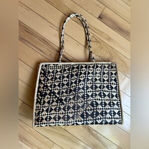 Vintage Woven Grass Bag
